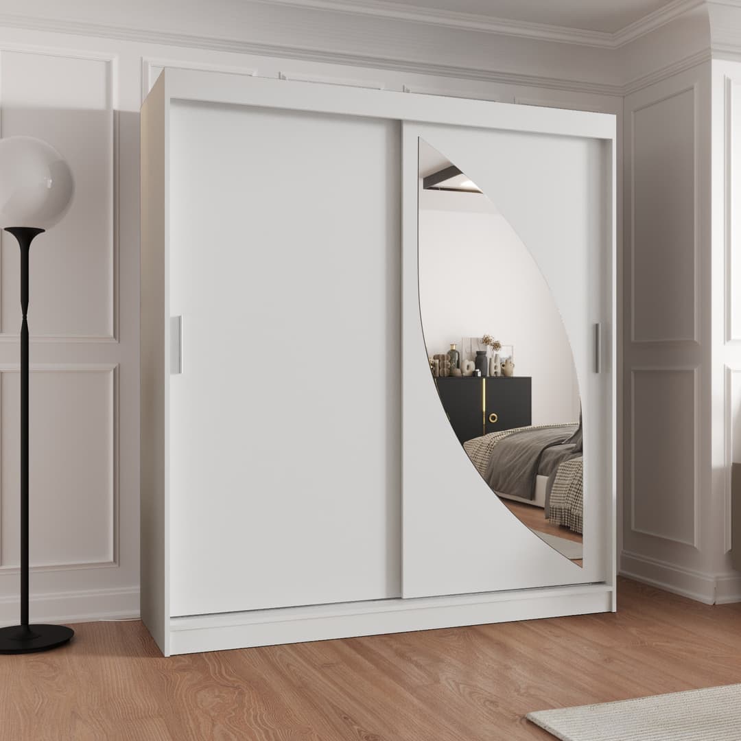Milo Sliding Door Wardrobe 180cm - product image 13