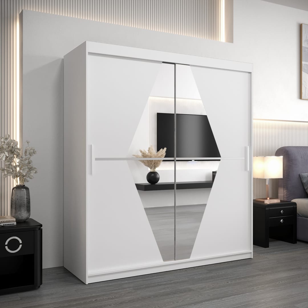 Boliwia Sliding Door Wardrobe 180cm