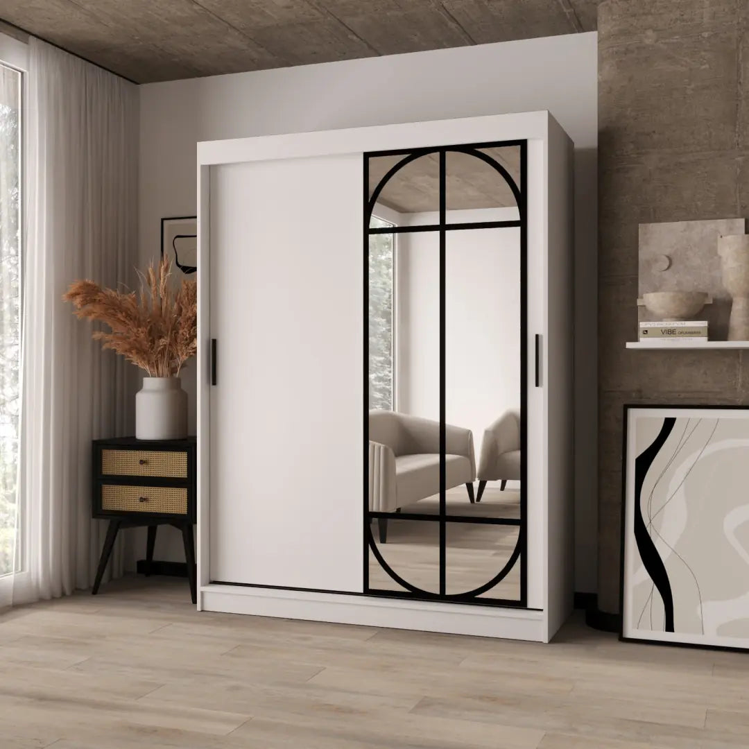 Lugo Sliding Door Wardrobe 150cm