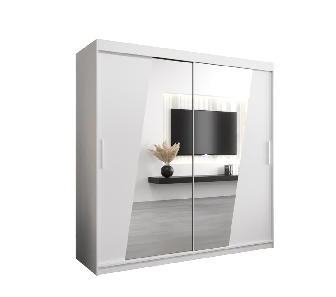 Rhomb Sliding Door Wardrobe 200cm