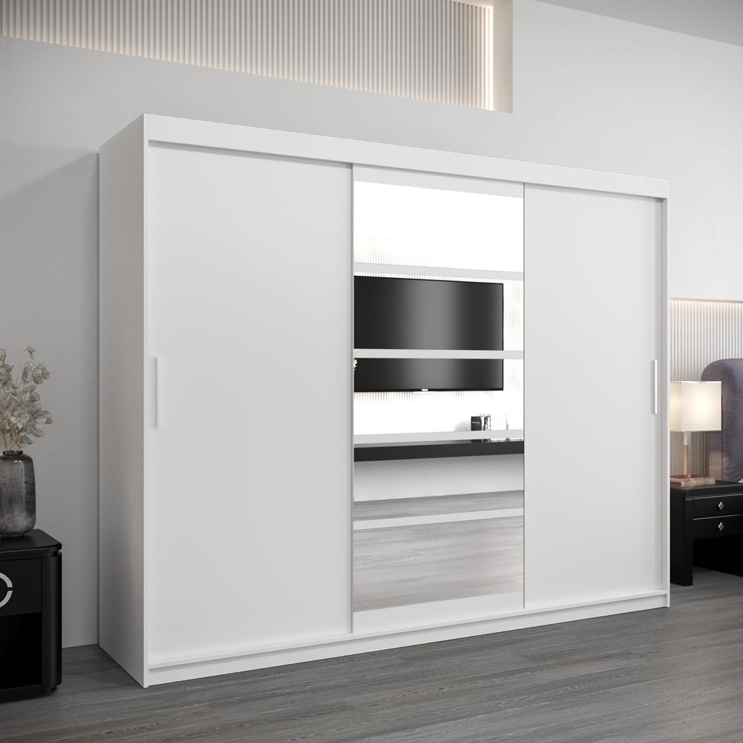 Roma I Sliding Door Wardrobe 250cm