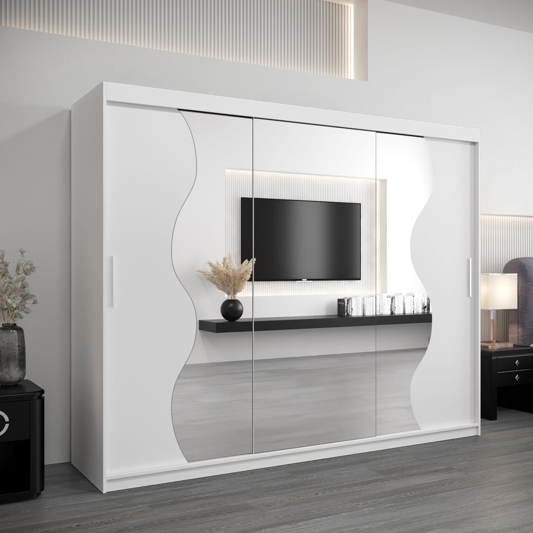 Madrid Sliding Door Wardrobe 250cm