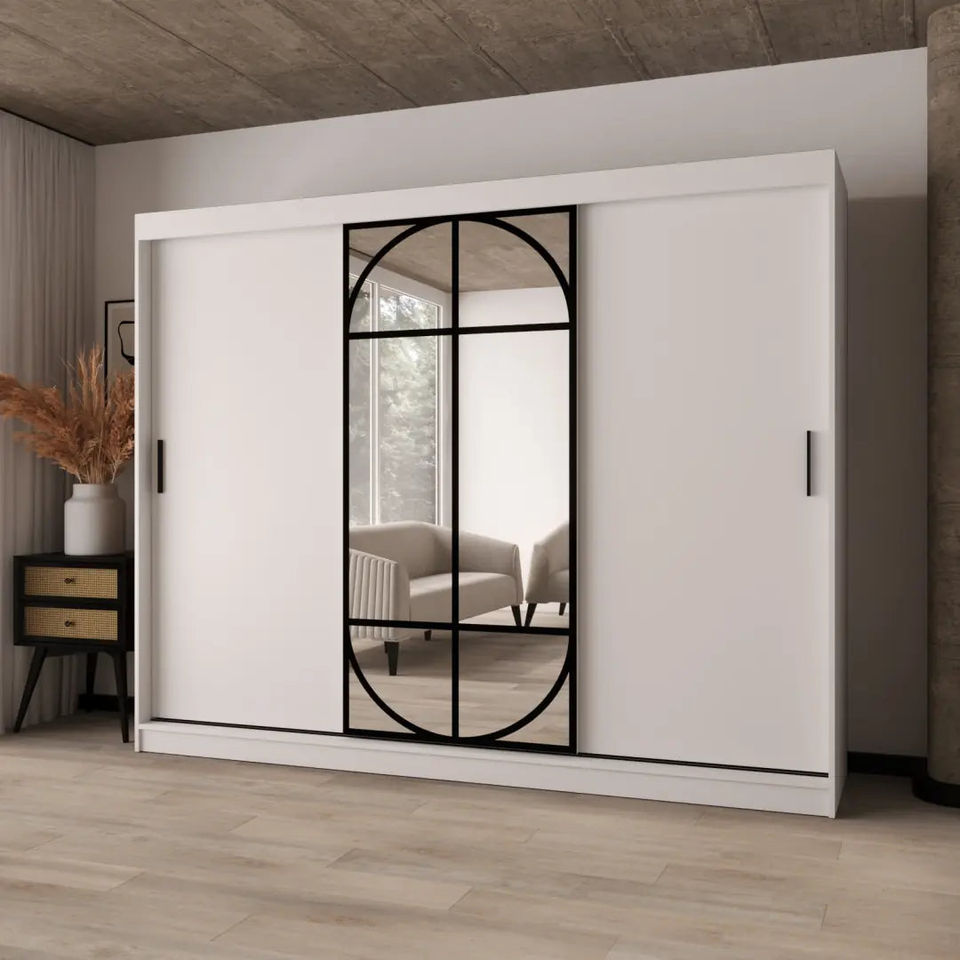 Lugo Sliding Door Wardrobe 250cm