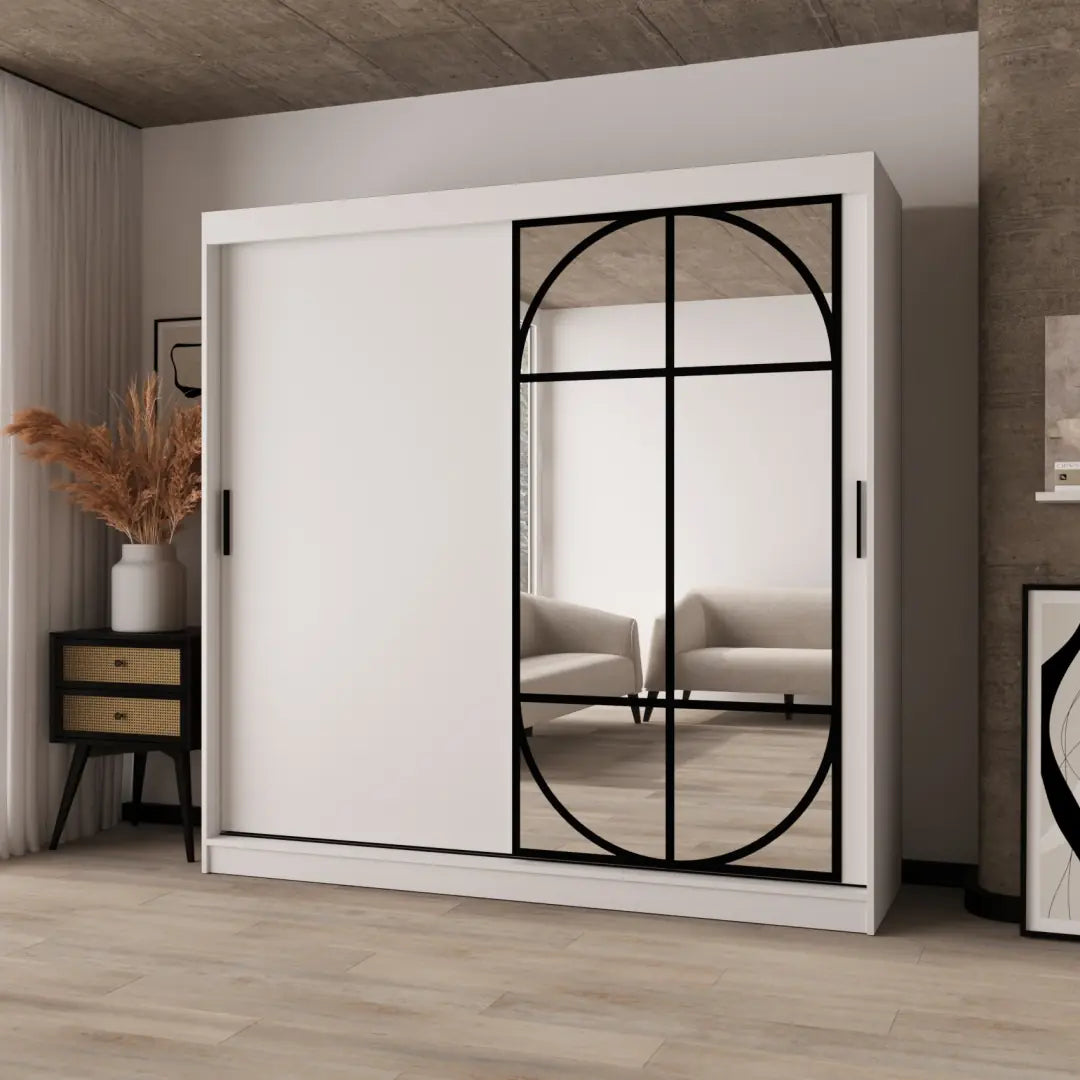 Lugo Sliding Door Wardrobe 200cm