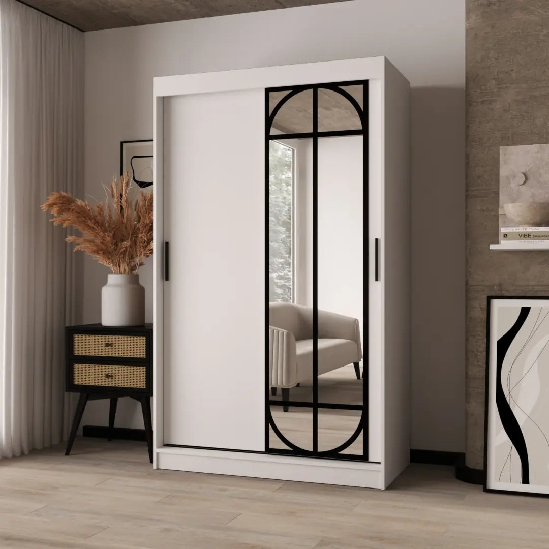 Lugo Sliding Door Wardrobe 120cm