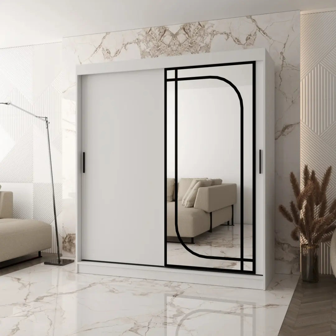 Alabama Sliding Door Wardrobe 180cm
