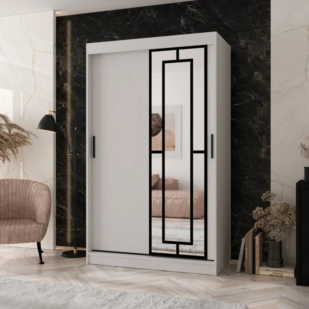Modena Sliding Door Wardrobe 120cm