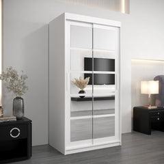 Roma II Sliding Door Wardrobe 100cm