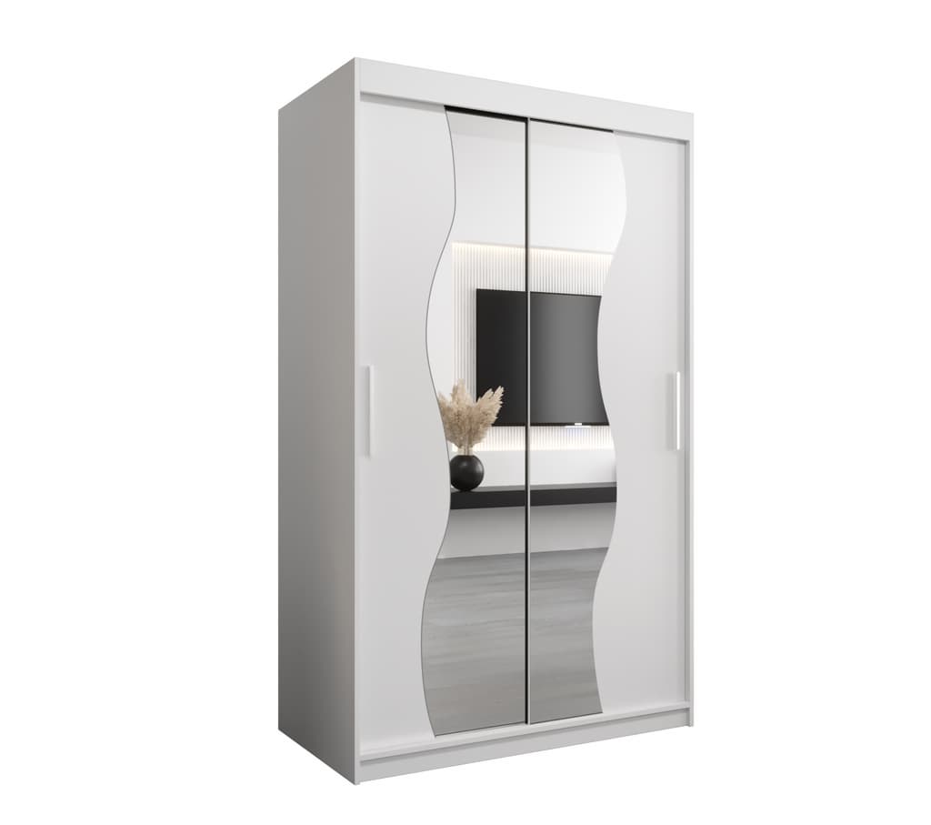 Madrid Sliding Door Wardrobe 120cm