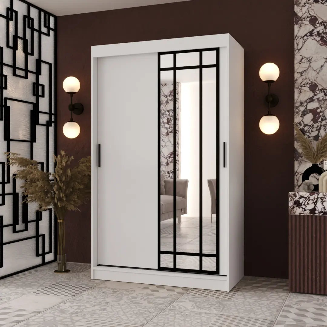 Almeria Sliding Door Wardrobe 120cm