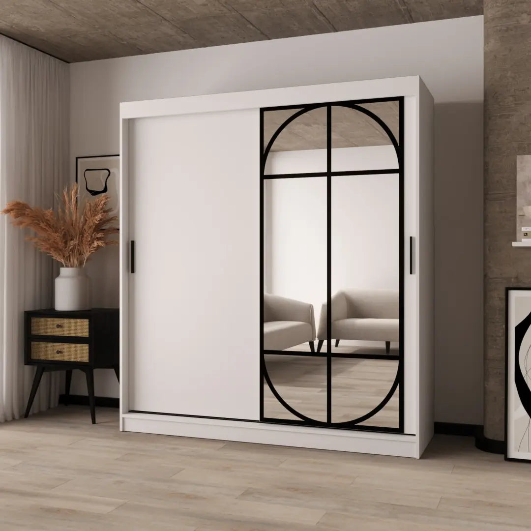 Lugo Sliding Door Wardrobe 180cm