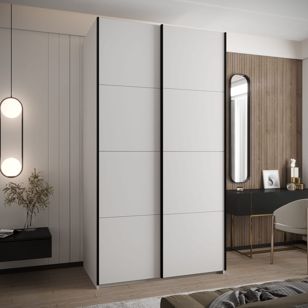 Trosa I Sliding Door Wardrobe 130cm
