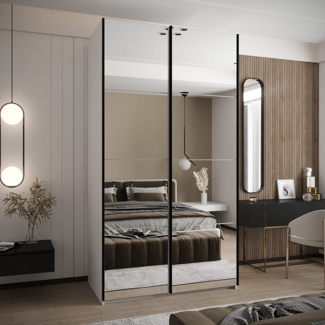 Trosa II Sliding Door Wardrobe 140cm