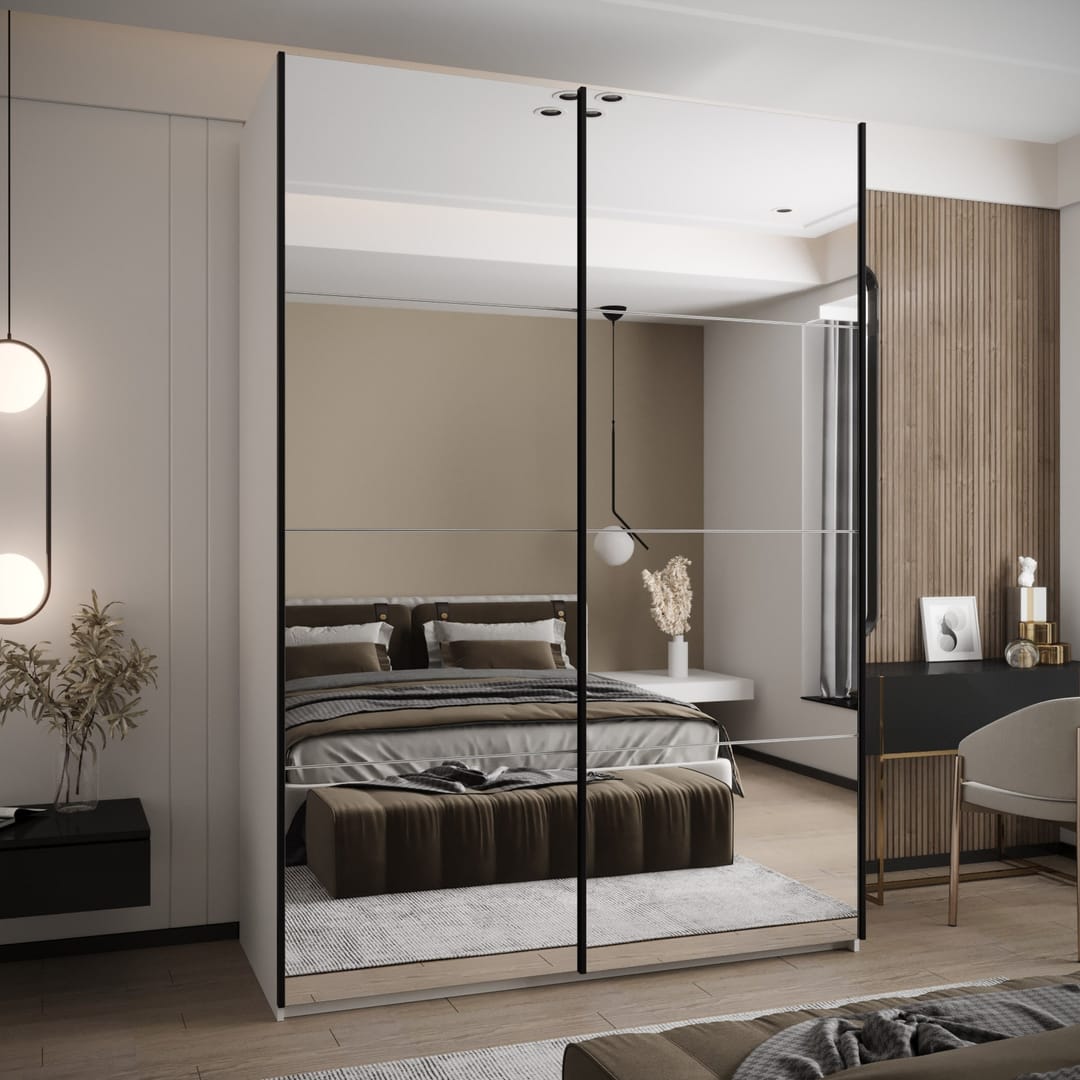 Trosa II Sliding Door Wardrobe 170cm