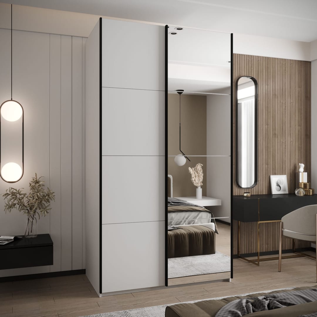 Trosa III Sliding Door Wardrobe 130cm