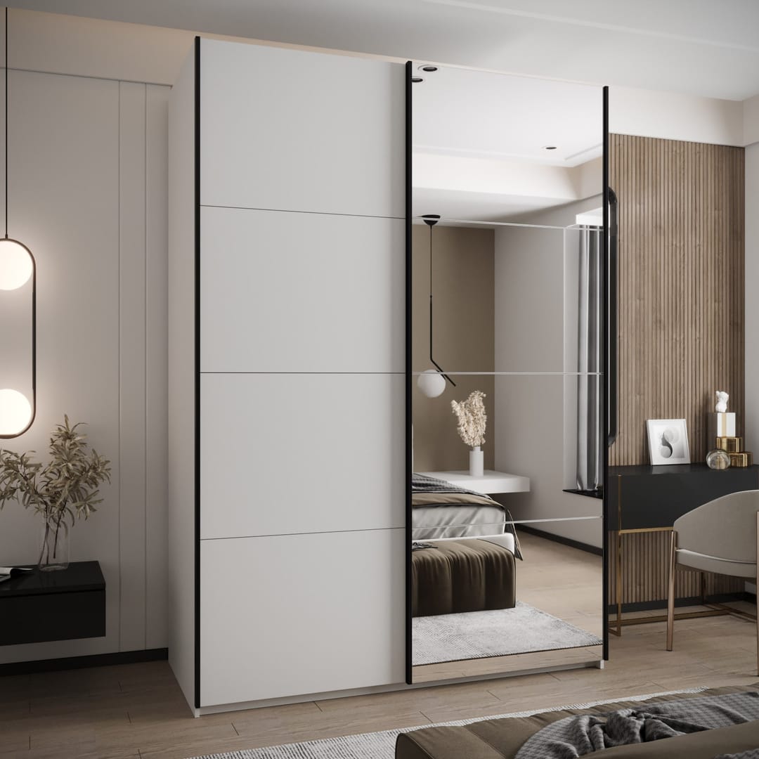 Trosa III Sliding Door Wardrobe 170cm