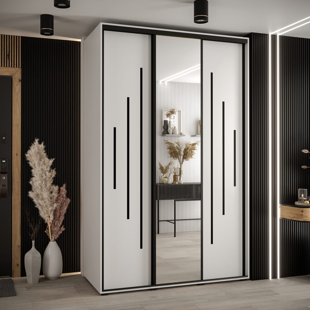 Cannes XIII Sliding Door Wardrobe 150cm