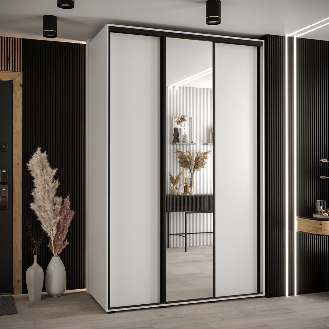 Cannes III Sliding Door Wardrobe 150cm