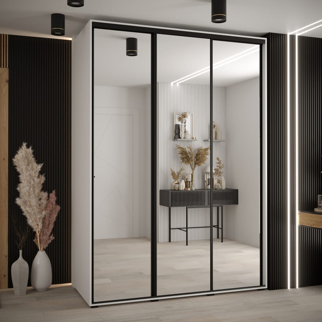 Cannes II Sliding Door Wardrobe 170cm