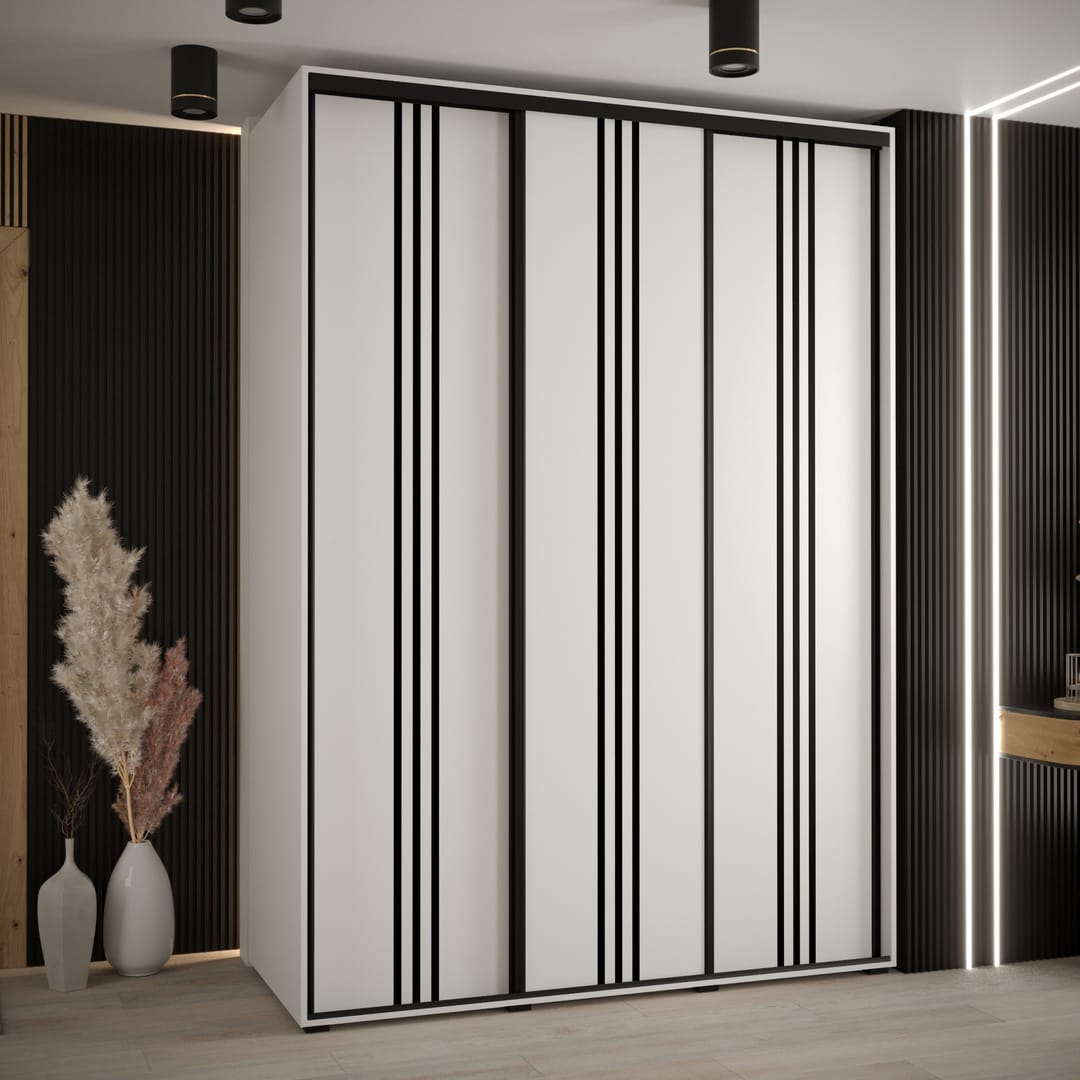 Cannes VI Sliding Door Wardrobe 170cm