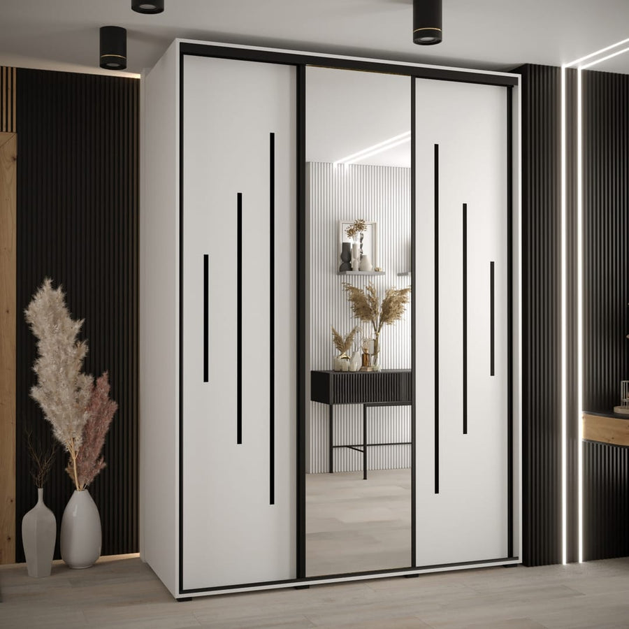 Cannes XIII Sliding Door Wardrobe 180cm