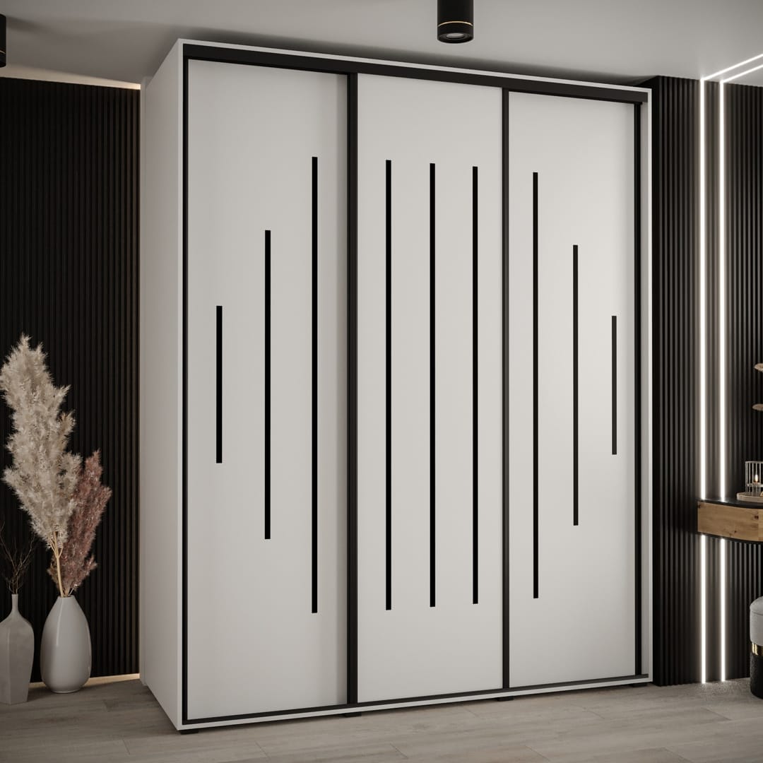 Cannes XII Sliding Door Wardrobe 190cm