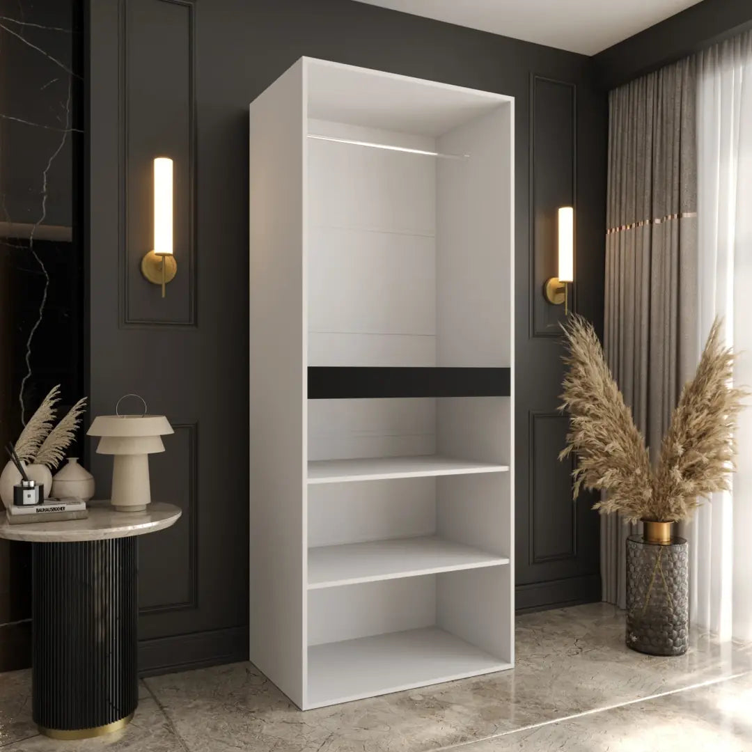Tempo Hinged Door Wardrobe 80cm