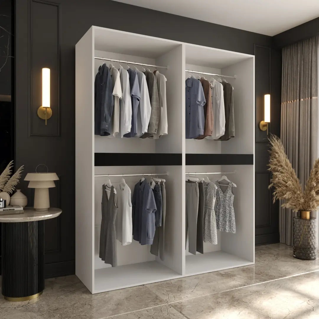 Tempo Hinged Door Wardrobe 160cm