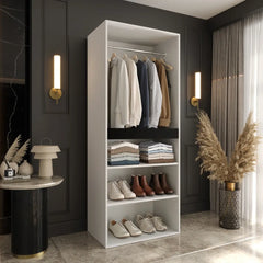 Tempo Hinged Door Wardrobe 80cm