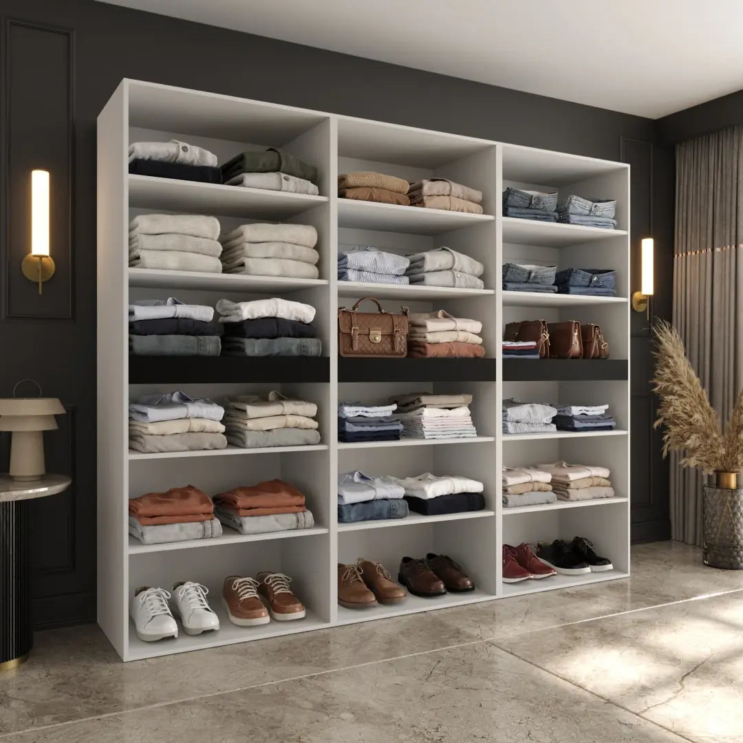 Tempo Hinged Door Wardrobe 240cm