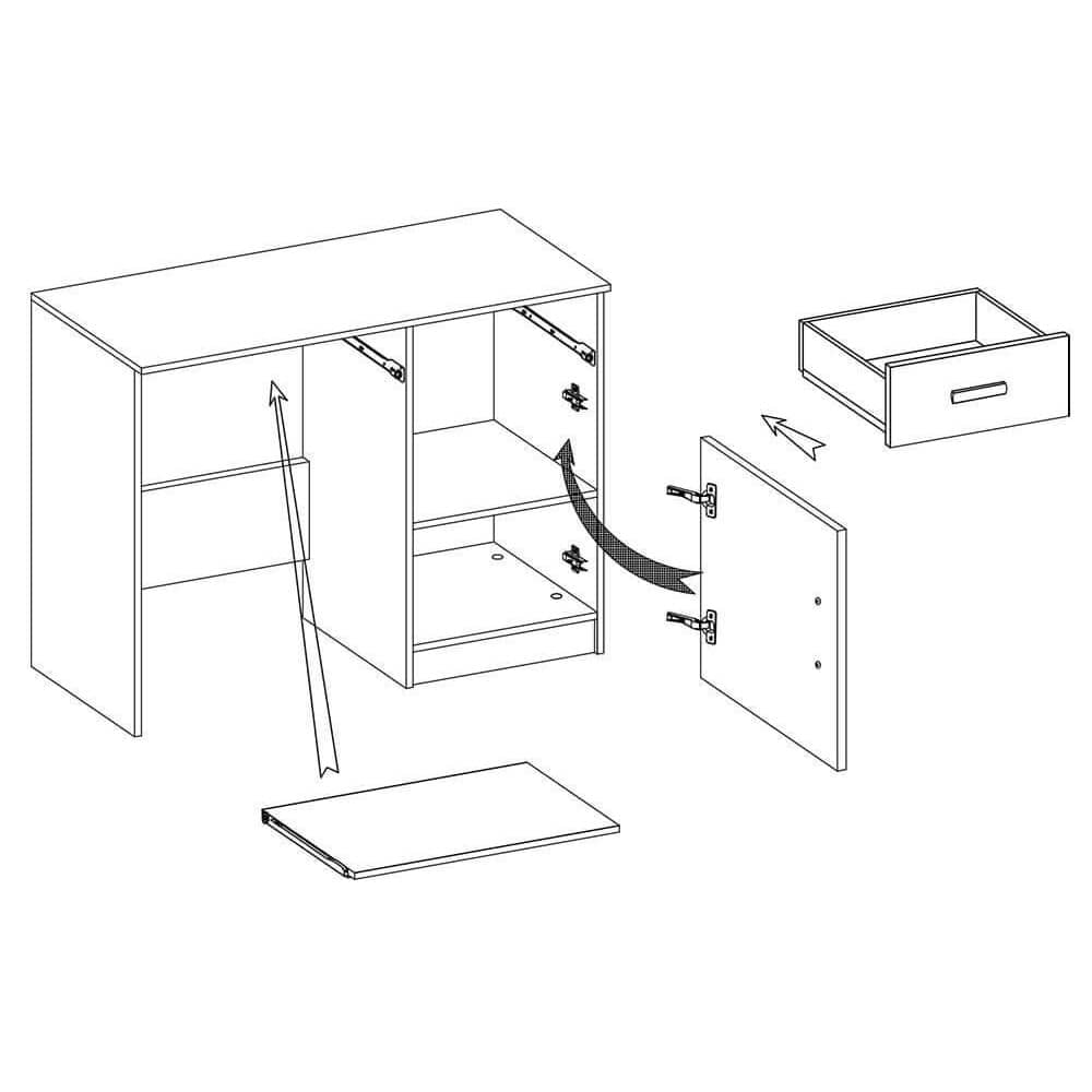 Smyk SM-08 Computer Desk 110cm