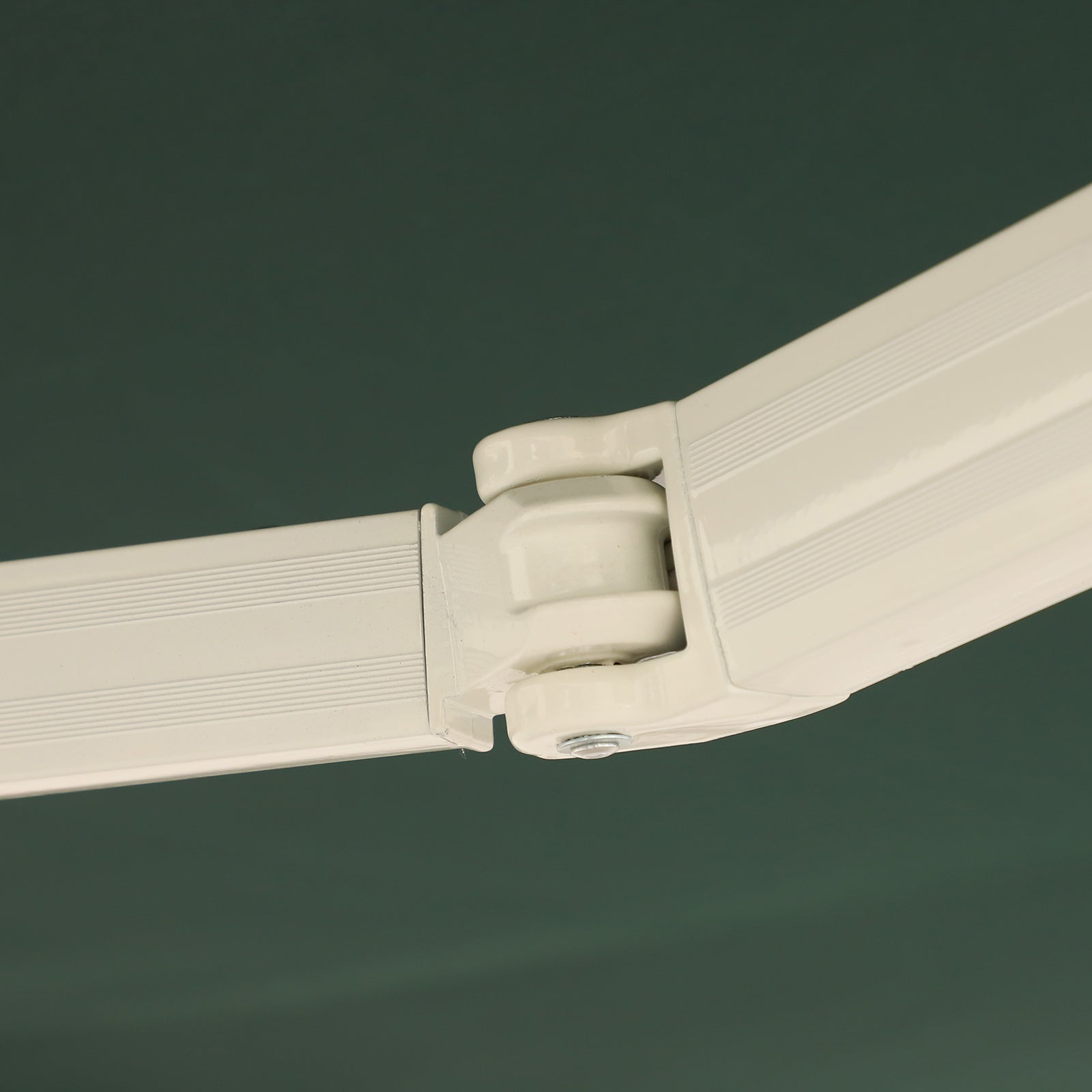 Outsunny Manual Retractable Awning, 3.5x2.5 m-Green