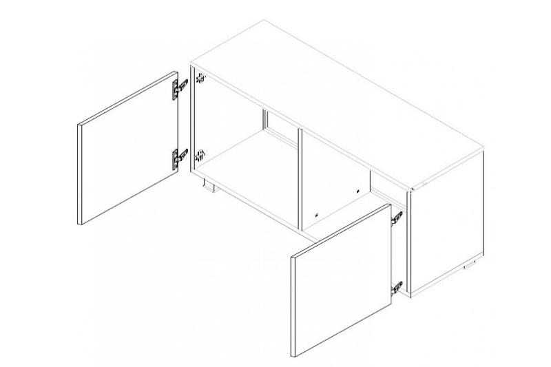 Calabrini TV Cabinet 100cm