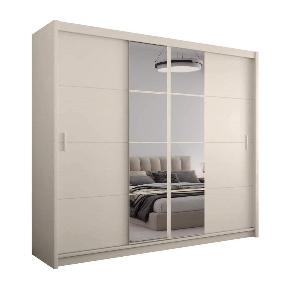 Cashmere Mirrored Sliding Door Wardrobe 250cm – RADLEY 2