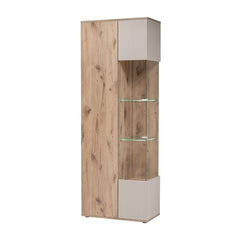 Catalina Tall Display Cabinet 70cm