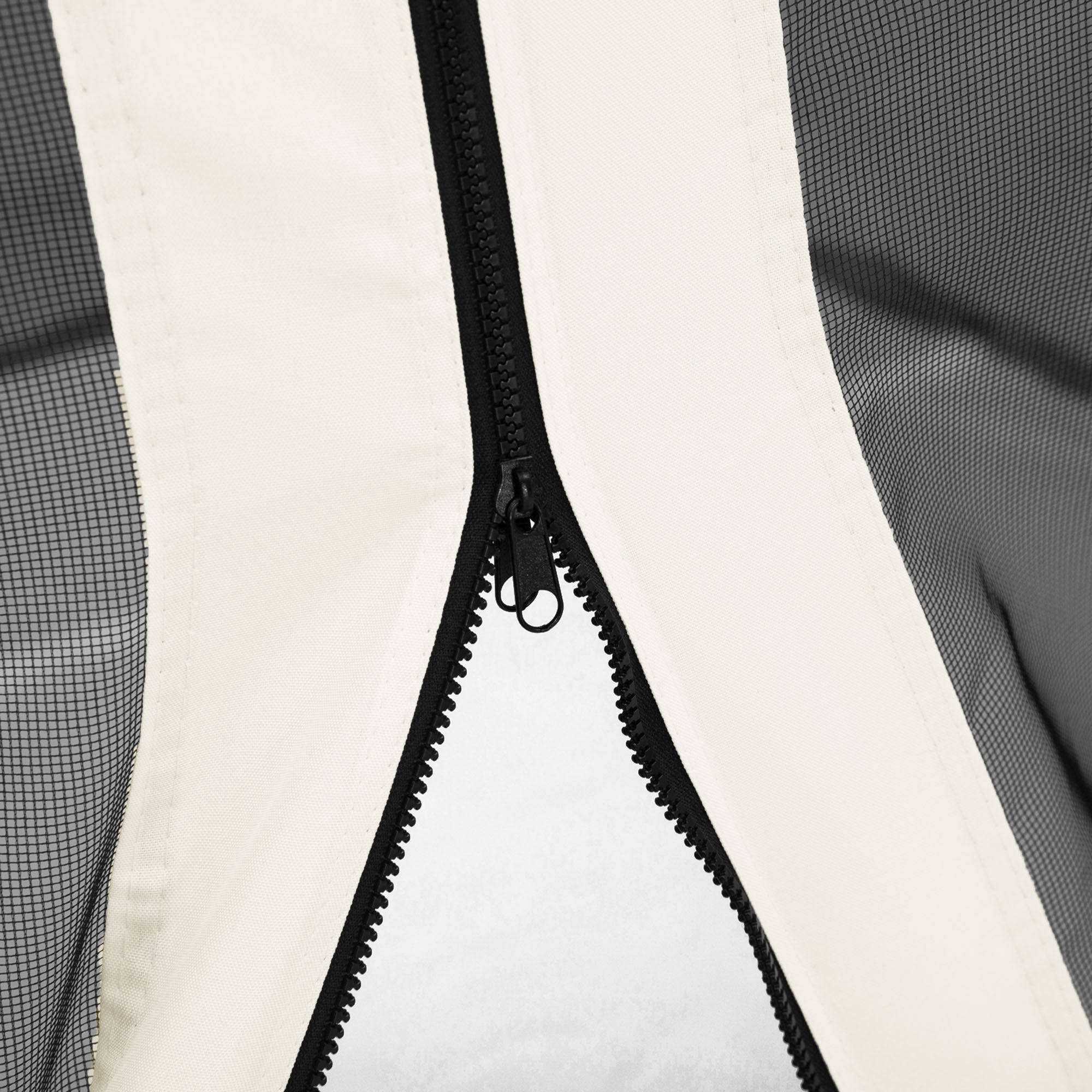 Outsunny 302 x 207cm Universal Replacement Mesh Sidewall Netting for Gazebos and Canopy Tents, (Sidewall Only) White