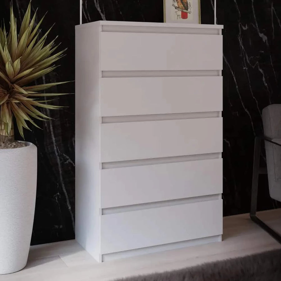Chelsea Chest Of Drawers 77cm in White