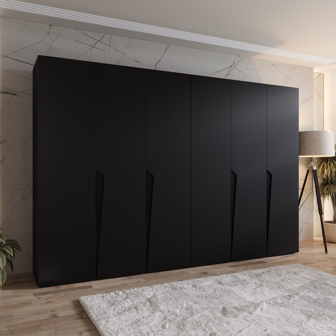 Piano I Hinged Door Wardrobe 300cm - product image 8