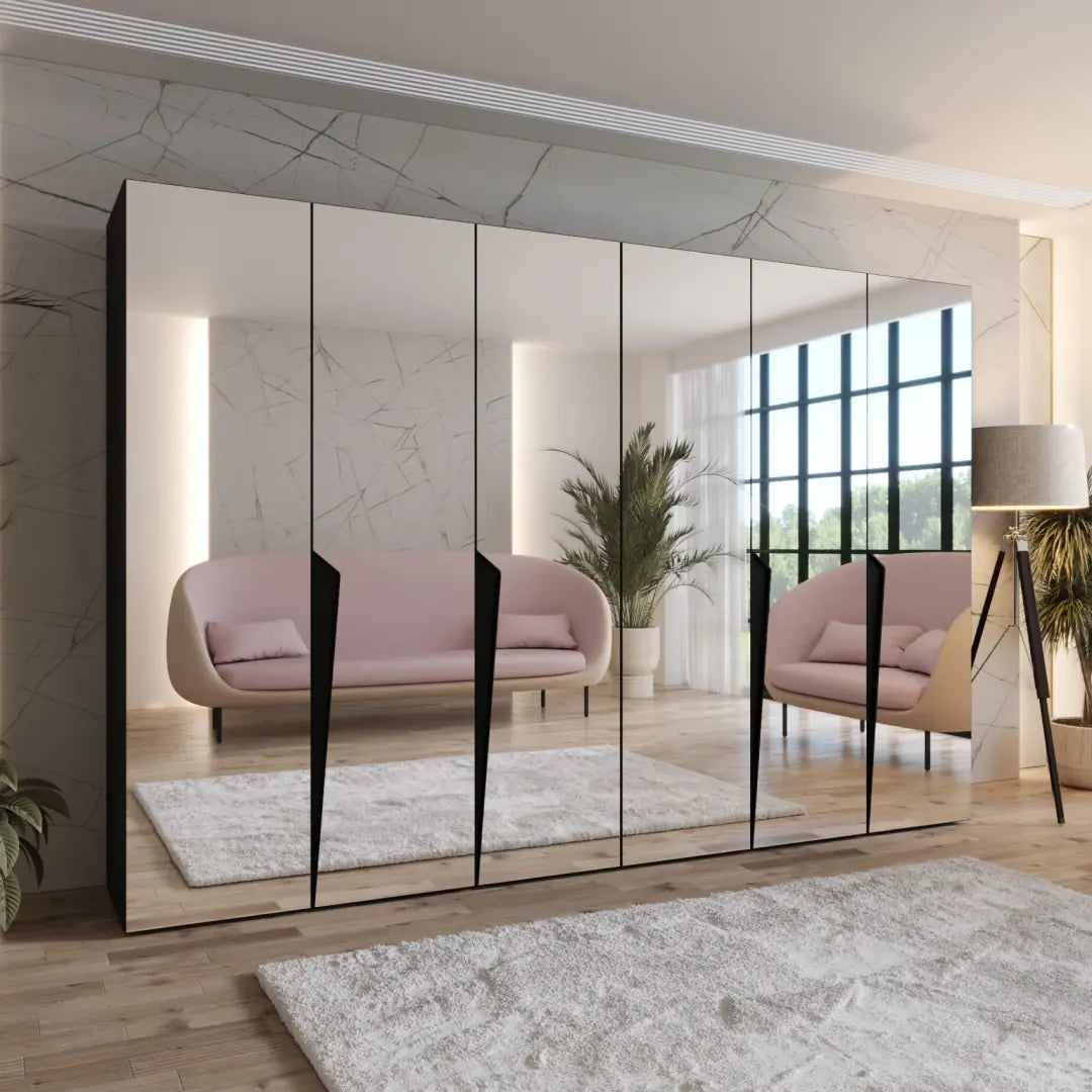 Piano III Hinged Door Wardrobe 300cm - product image 5