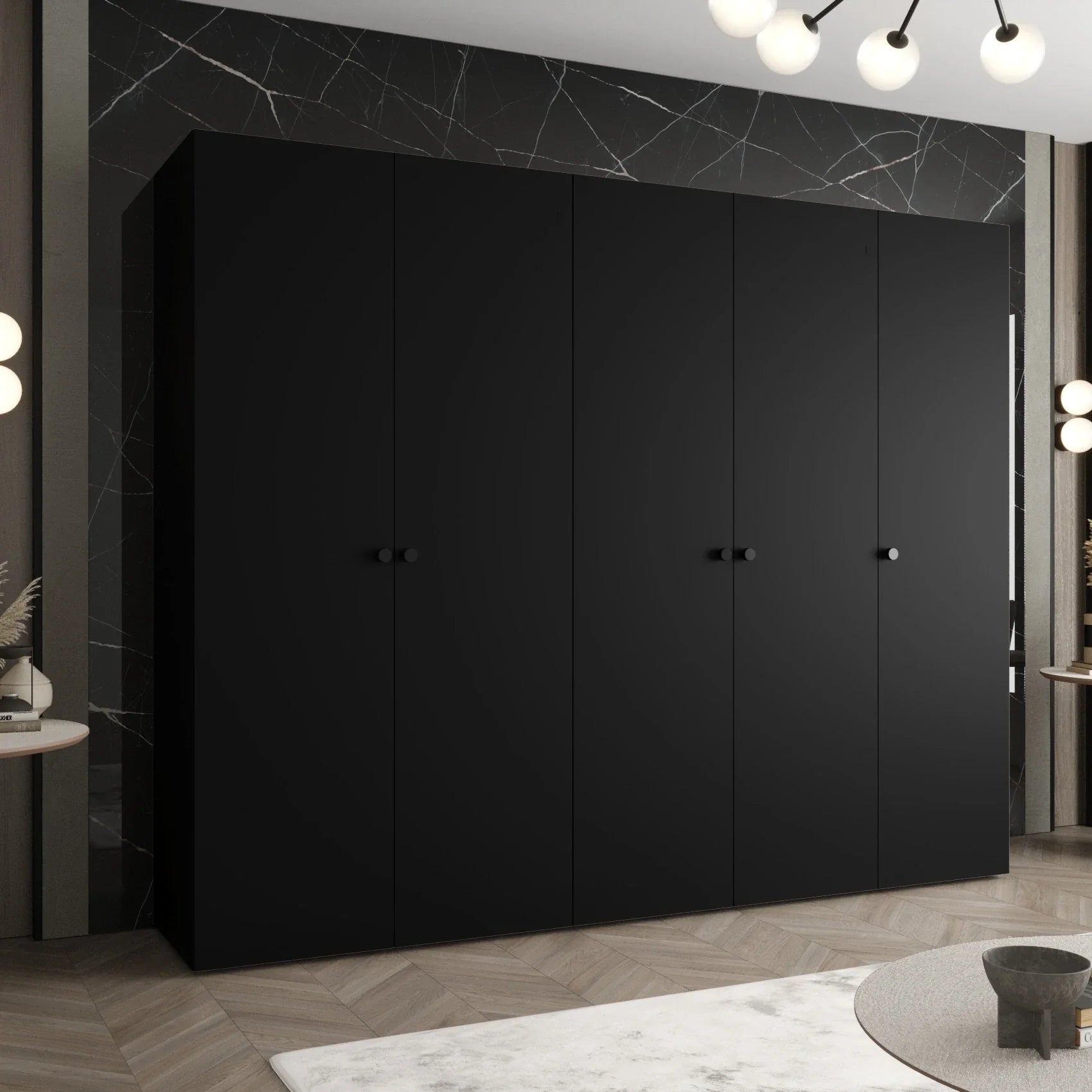 Parma I Hinged Door Wardrobe 250cm