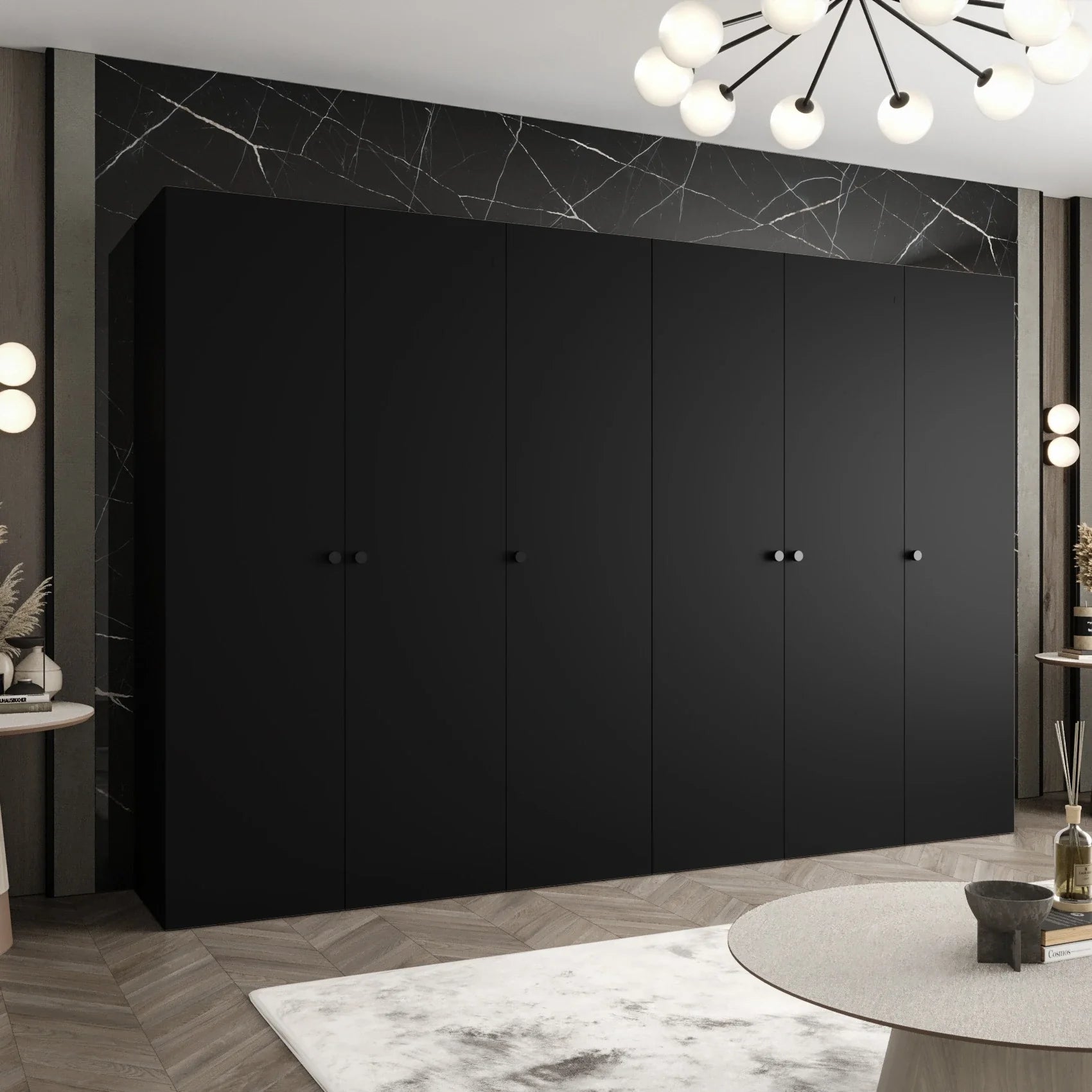 Parma I Hinged Door Wardrobe 300cm