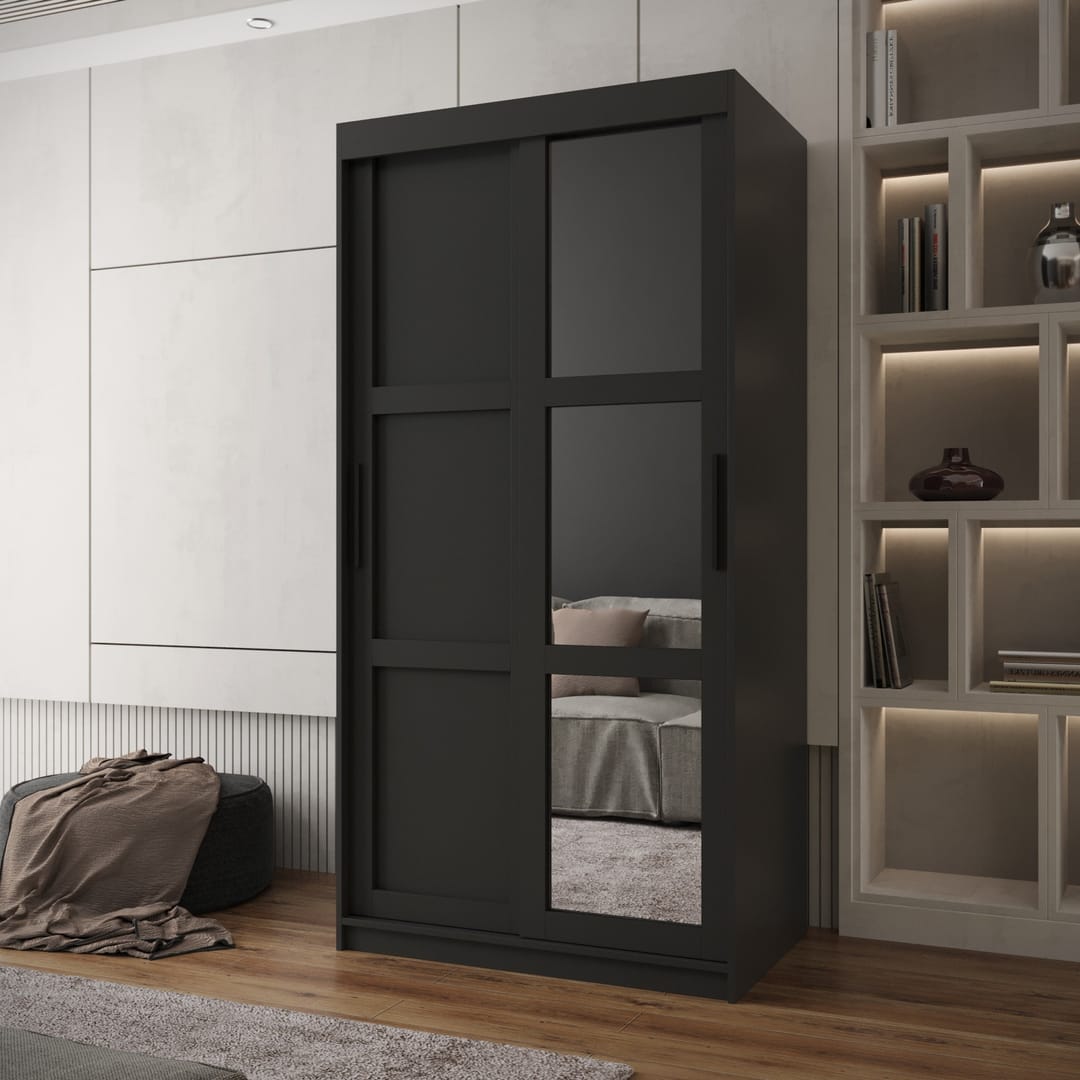 Arendal III Sliding Door Wardrobe 100cm