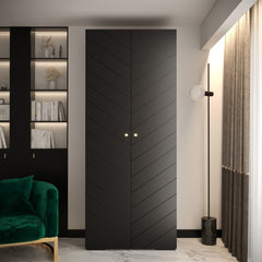 Manhattan IV Hinged Door Wardrobe 100cm - product image 4