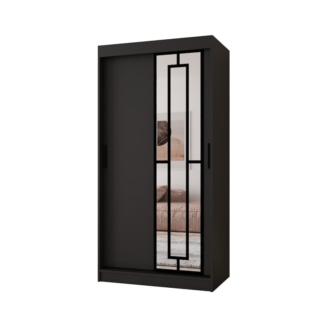 Modena Sliding Door Wardrobe 100cm