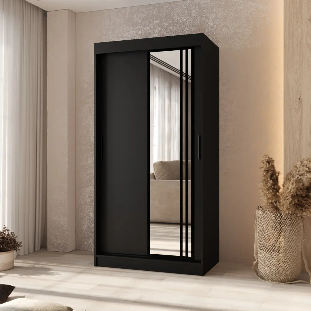 Asved Sliding Door Wardrobe 100cm