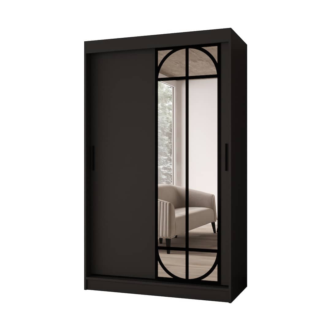 Lugo Sliding Door Wardrobe 120cm