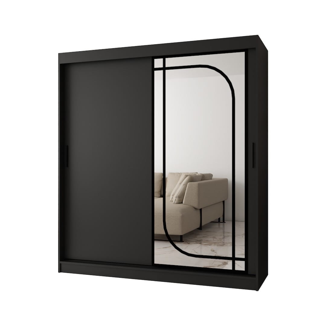 Alabama Sliding Door Wardrobe 180cm