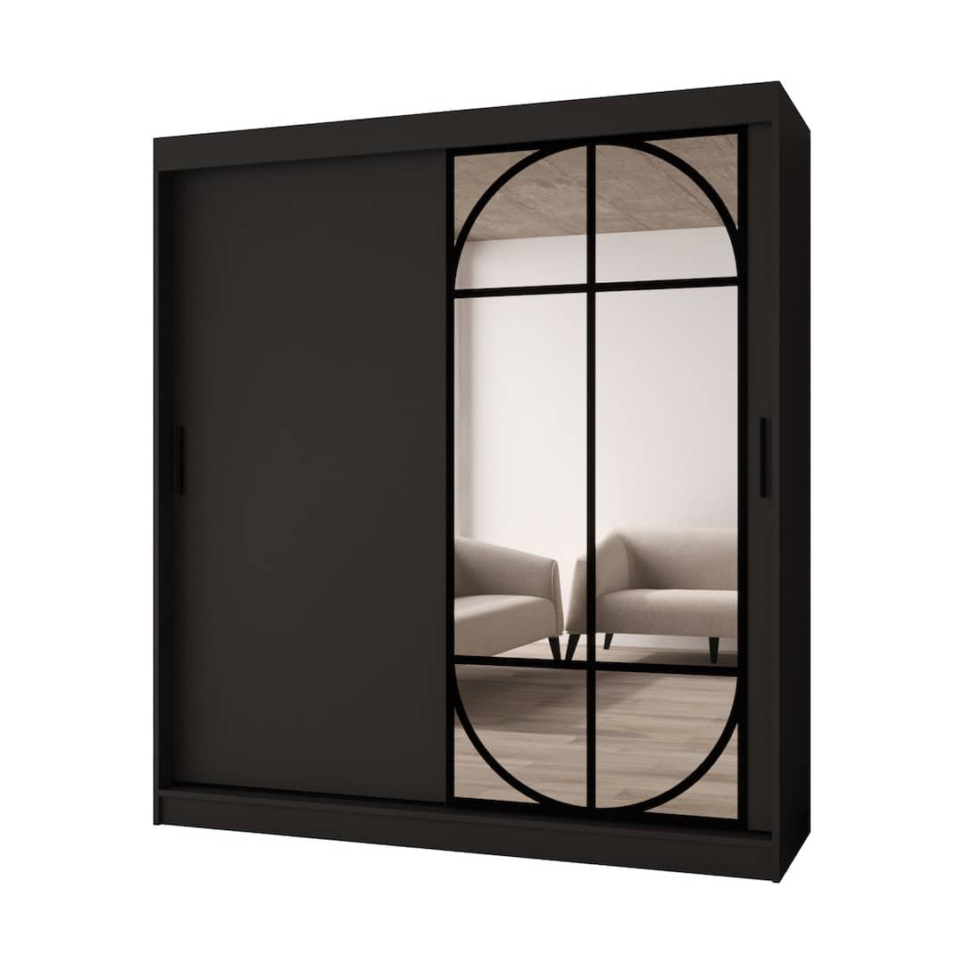 Lugo Sliding Door Wardrobe 180cm