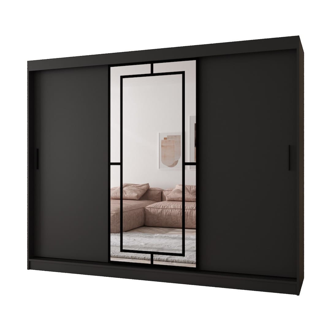 Modena Sliding Door Wardrobe 250cm