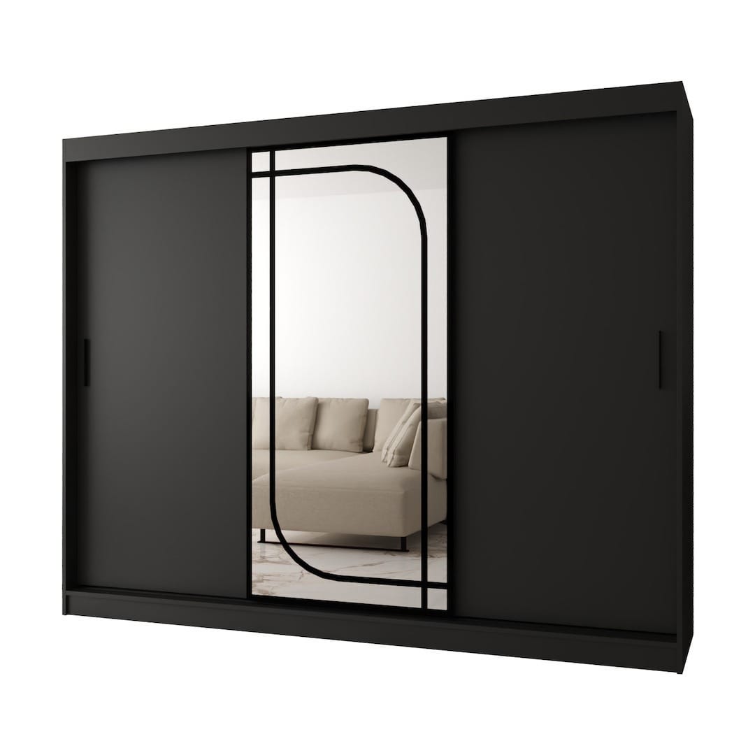 Alabama Sliding Door Wardrobe 250cm